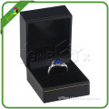 Black Paper Jewellery Ring Box with Lid